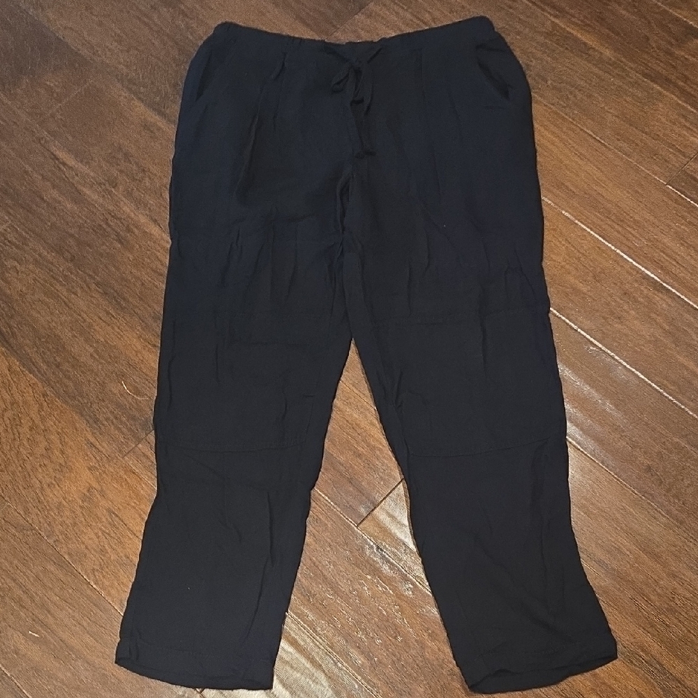 ⛱️Scarlet Boulavard Black Pull On Pants Size L